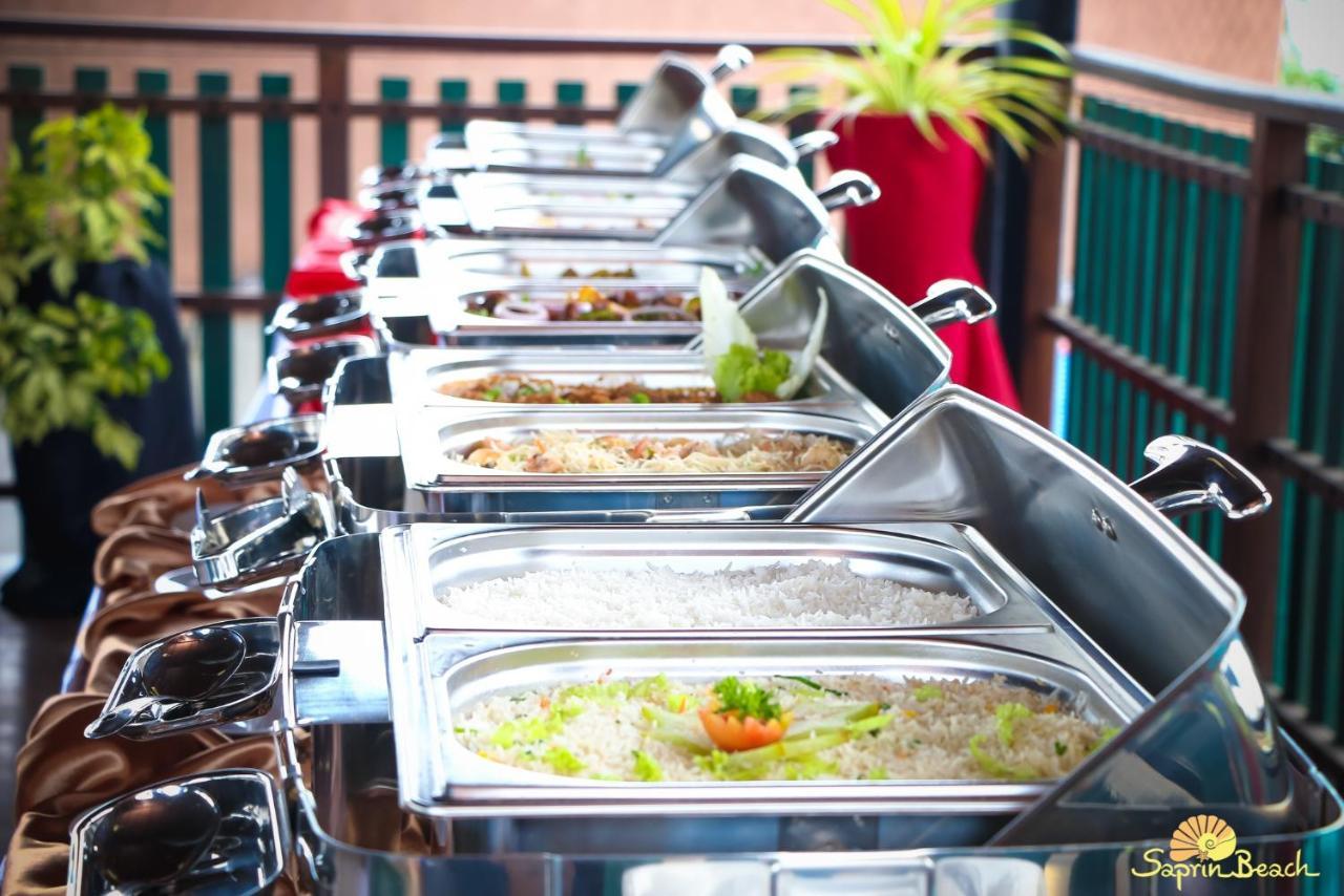 Saprin Beach Resort Uswetakeiyawa Bagian luar foto